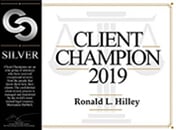 Client Champion | 2019 | Ronald L. Hilley