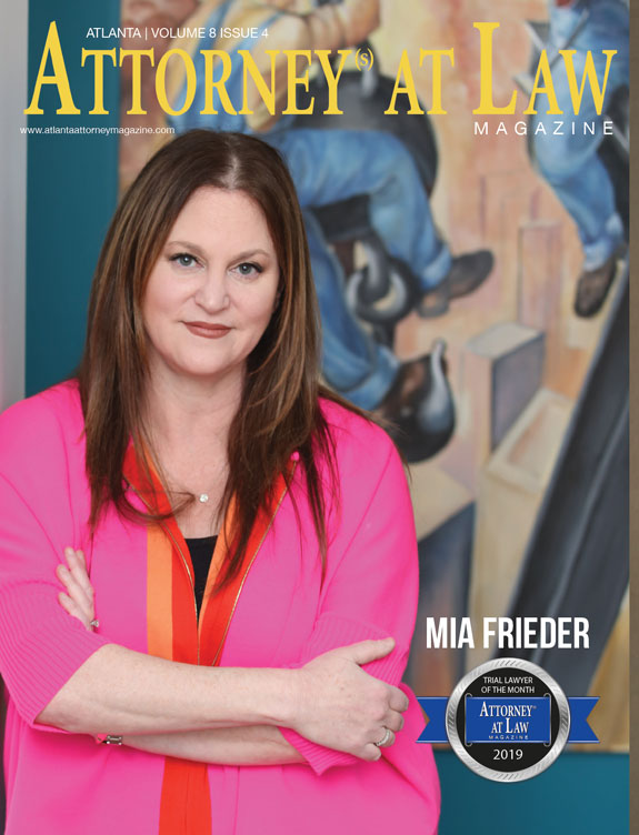 Attorney At Law Magazine With Mia Frieder On The Cover